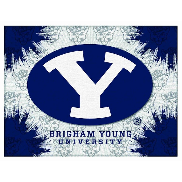Brigham Young University 15"x20" Canvas Wall Art