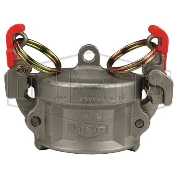 Vent-Lock Safety EZ Boss-Lock Type H Cam and Groove Dust Cap with Cam Arms, 2 in, 70DegF Ambient