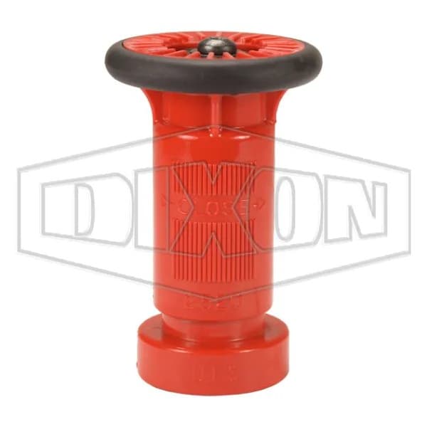 Constant Flow Fog Nozzle, 1-1/2 in Inlet, Polycarbonate Body