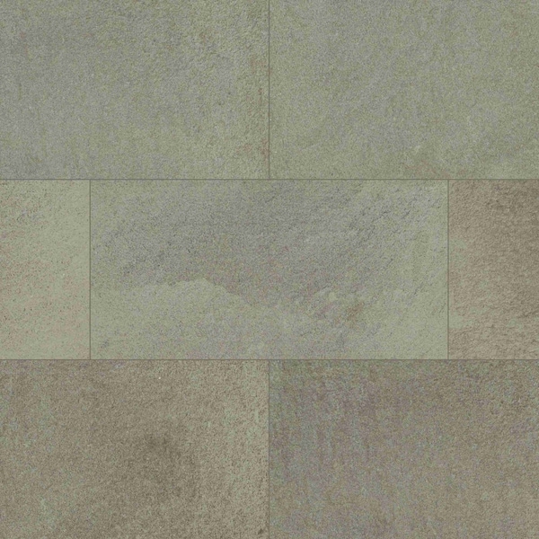 Full Range Bluestone 24 in. x 48 in. Matte Porcelain Paver Floor Tile