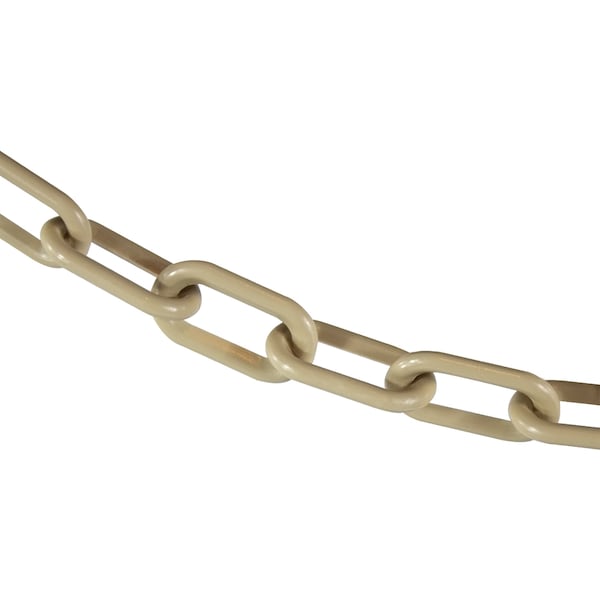 2" x 100' Army Tan Plastic Safety Chain