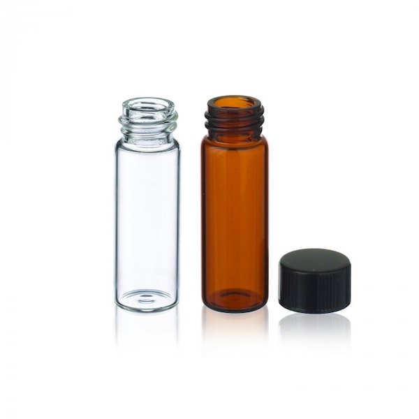 DWK Life Sciences (Wheaton) Sample Vials, Clear, w/ PTFE-Lined, PK200