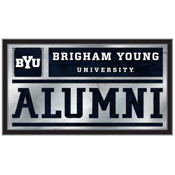 Brigham Young 26" x 15" Alumni Mirror