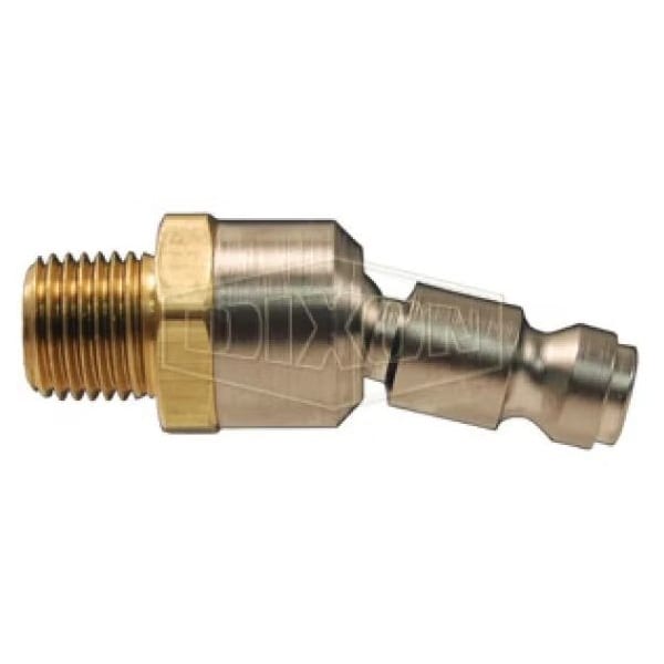 Tru-Flate Air Chief Automotive Quick Connect Ball Swivel Plug, 1/4 in Nominal, Quick Connect Plug x