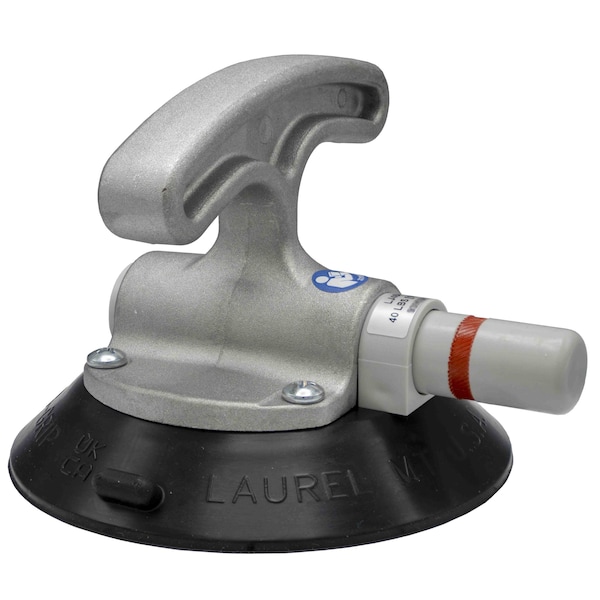 Suction Cup Lifter, 4.5 In Dia, T-Handle