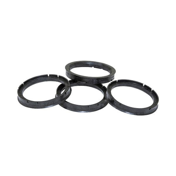 778 Millimeter Inside Diameter 108 Millimeter Outside Diameter Black Poly Carbon Set Of 4