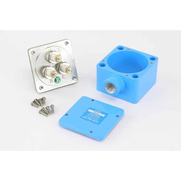 Control Head, 3-Probe, 316 Stainless Steel