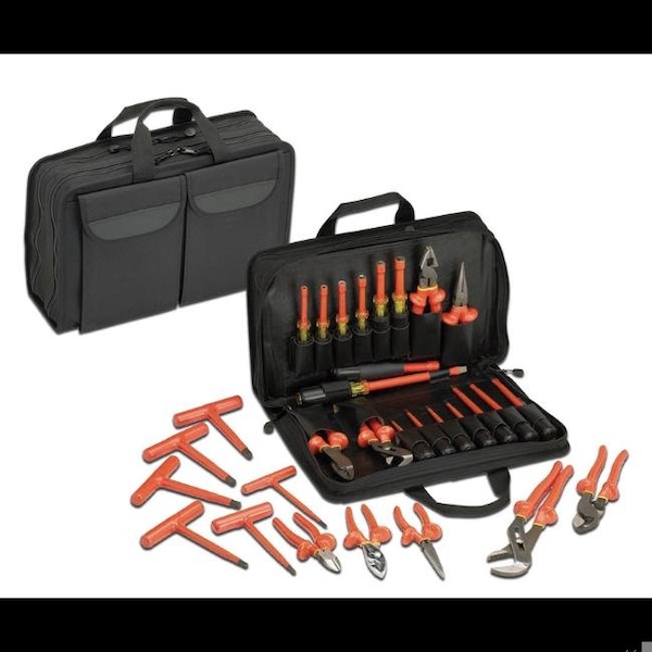 30Pc Bsc Elecn SoftCase Set