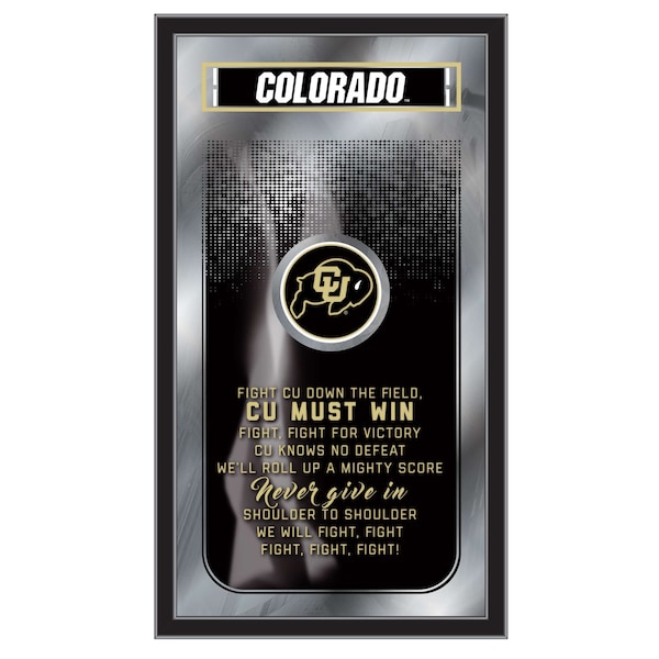 Colorado 26" x 15" Fight Song Mirror