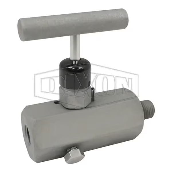 1/2 in STEEL BLOCK, BLEED NEEDLE VALVE