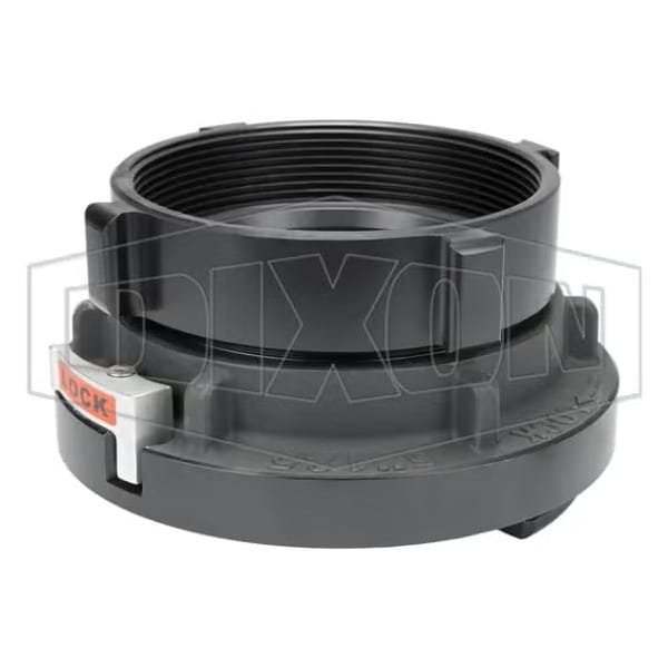 Rocker Lug Female Adapter with Buna-N Gasket, 5 in, Storz x FNPT Rigid, 70DegF