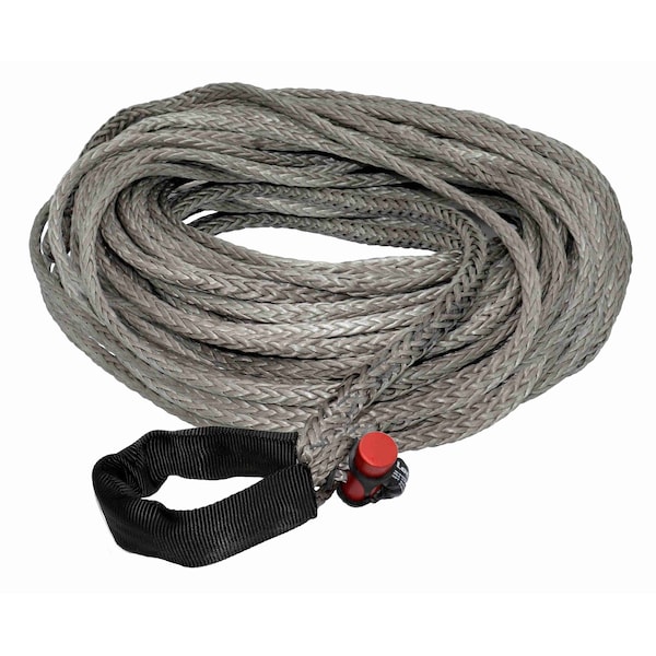 7/16 in. x 150 ft. 7,400 lbs. WLL. LockJaw Synthetic Winch Line w/Integrated Shackle