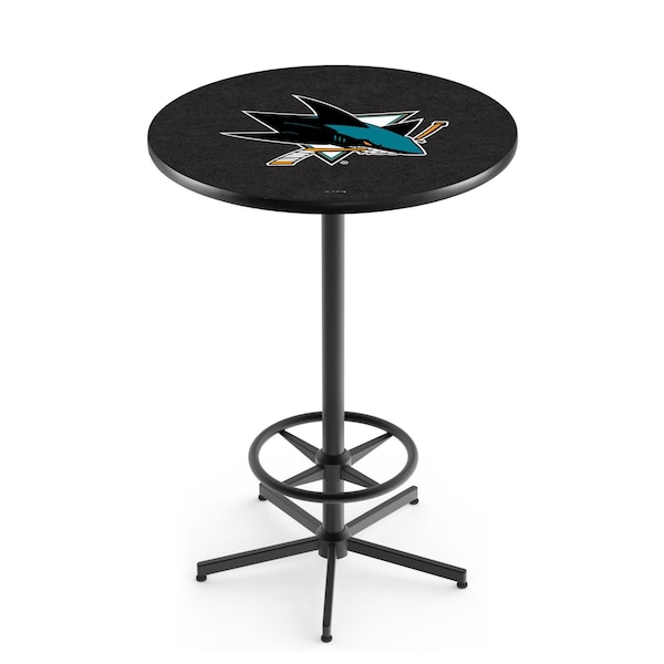 42" Black San Jose Sharks Pub Table