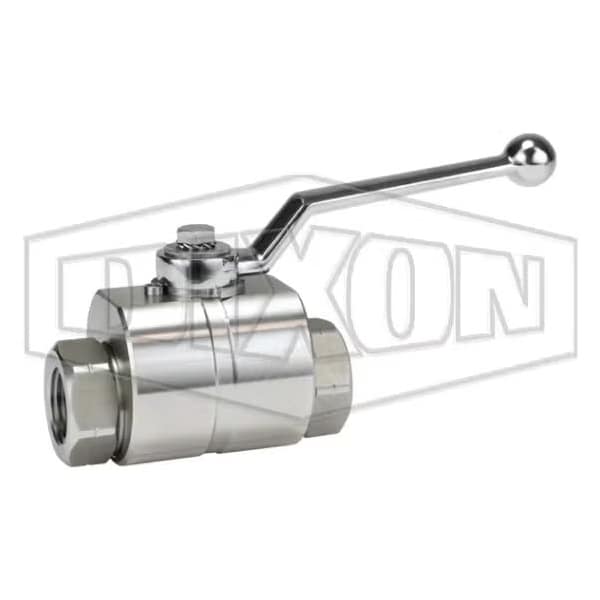 HPBV Full Bore High Pressure Ball Valve, 1/2 in Nominal, FNPT End Style, FKM/FPM/POM Polyacetal Soft