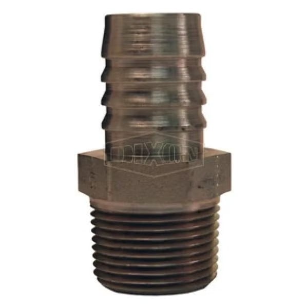 Suction and Return Line Hydraulic Swivel Stem, 1-1/2 to 11-1/2 in Nominal, MNPT x Hose Barb, Steel,