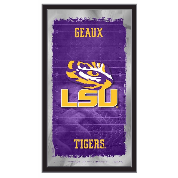 Louisiana State 15" x 26" Football Mirror
