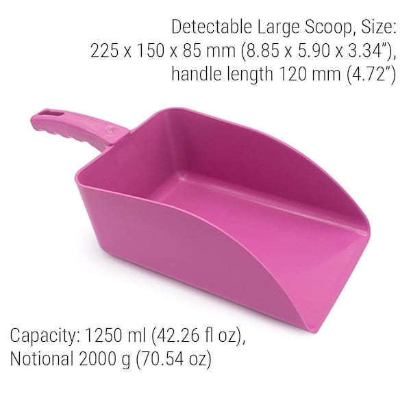 Scoop, 8.85 in L, Pink, PK5