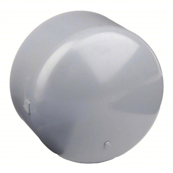 CPVC Cap, Schedule 80, 6" Pipe Size, Socket