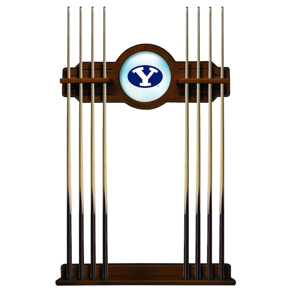 Brigham Young Cue Rack in Chardonnay Finish