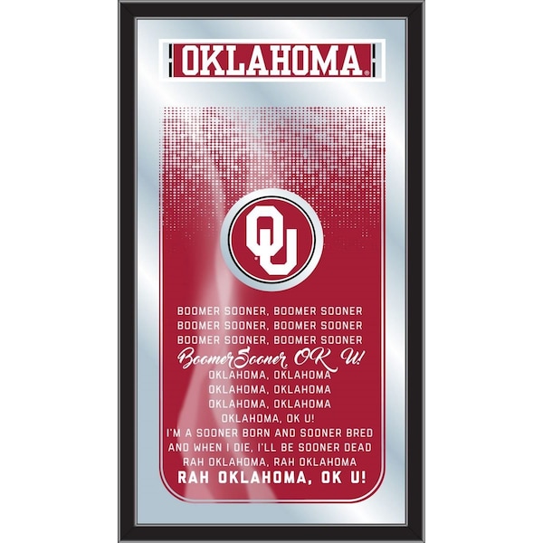 Oklahoma 26" x 15" Fight Song Mirror