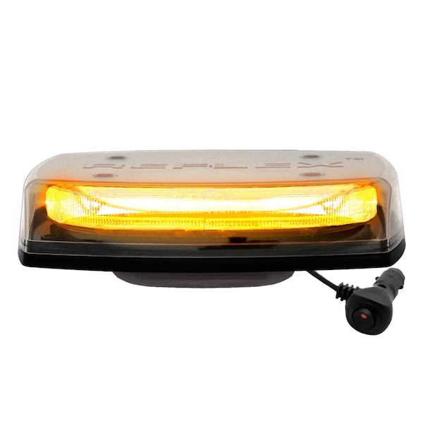 LED Minibar, 11", Vac Mount, Amber LEDs