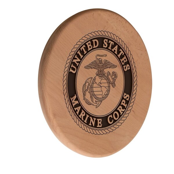 United States Marine Corps 13" Laser Engraved Solid Wood Sign