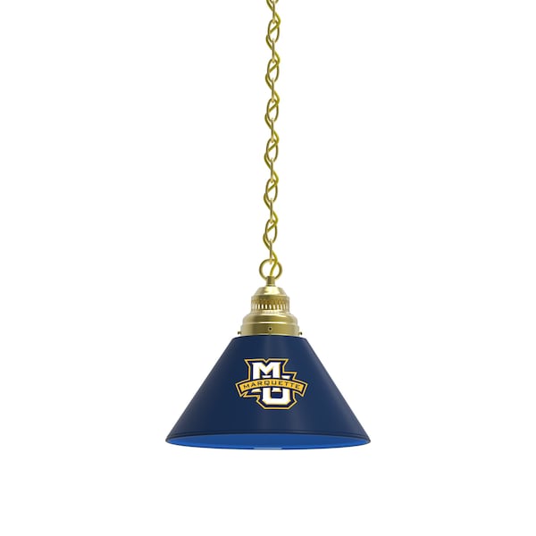 Marquette Pendant Light, Brass Fixture