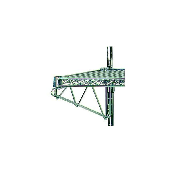 Special Value Wire Shelving Wall Post Bracket 14 in. adjustable