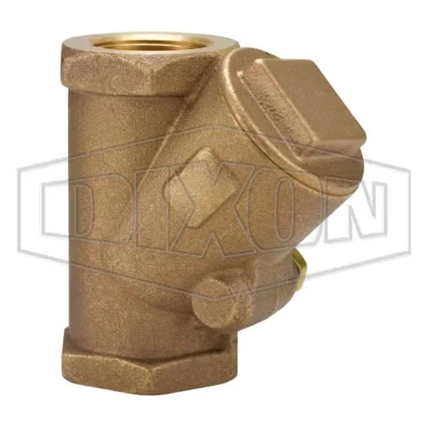 Check Valve, 1-1/4 in Nominal, FNPT End Style, Brass Body