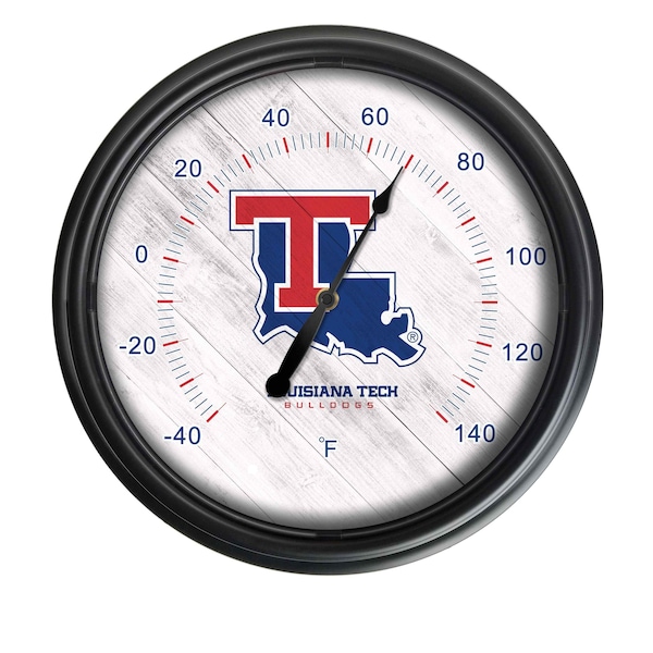 Louisiana Tech University Indoor/Outdoor LED Thermometer