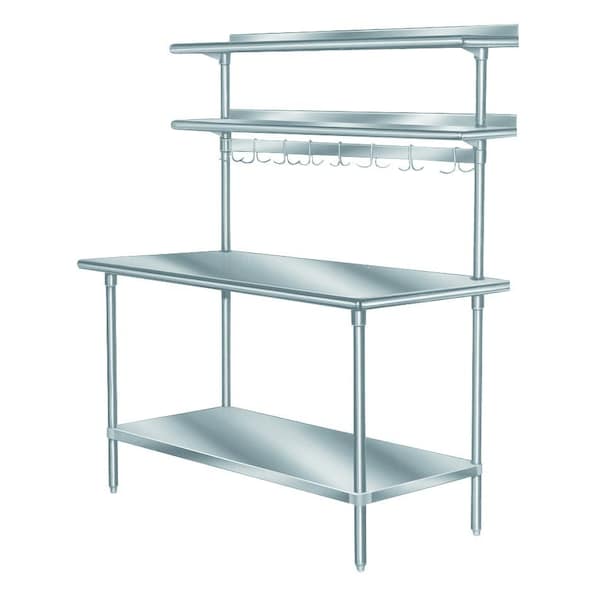 Pot Rack table mounted rear or splash-mounted