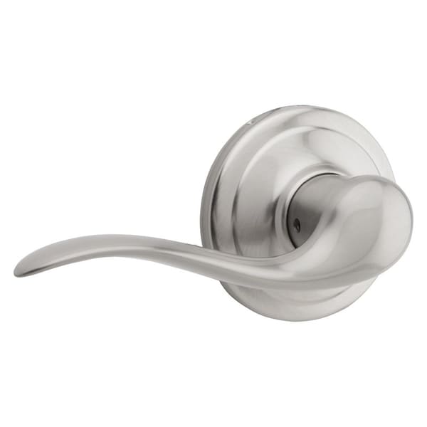 Signature Series Half InactiveDummy Lever, Steel, Satin Nickel