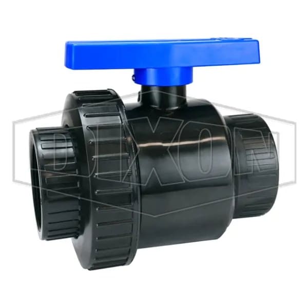 Direct Acting Single Union Ball Valve, FNPT End Style, Full Port, PTFE Ball Seat/EPDM O-Ring Softgoo