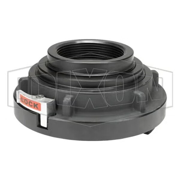 Rocker Lug Female Adapter with Buna-N Gasket, 5 x 3 in, Storz x FNPT Rigid, 70DegF