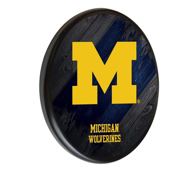 University of Michigan 13" Solid Wood Sign