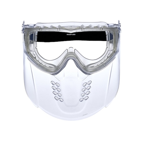 Sightgard Vertoggle Safety Goggles/Faceshield Combination, Clear, Anti-Fog