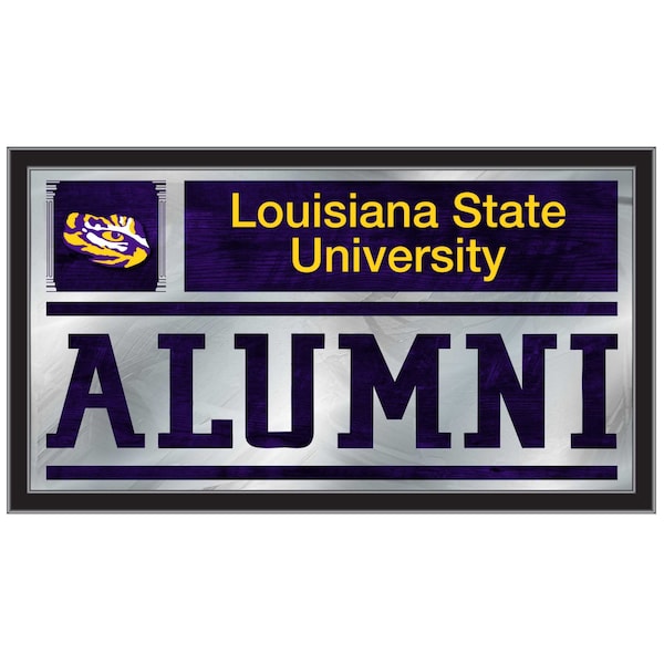 Louisiana State 26" x 15" Alumni Mirror