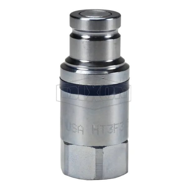 DQC HT Flushface Female Coupler, 3/4-14 Nominal, Female BSPP, Steel