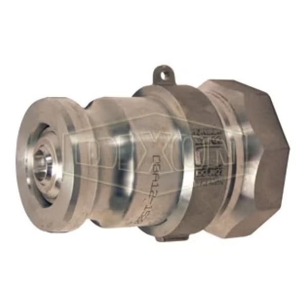 Type A Jump Size Bayloc Cam & Groove Adapter, 2 in Nominal, Dry Disconnect Male Adapter x FNPT End S