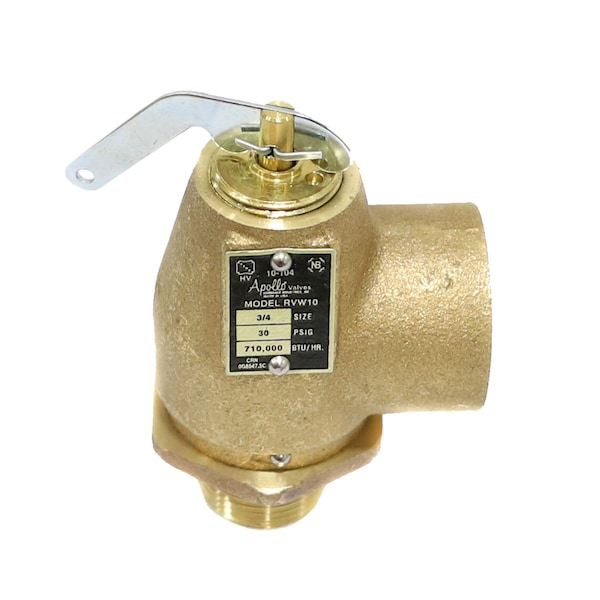 Valve 3/4" 710,000 30 Relief Valve