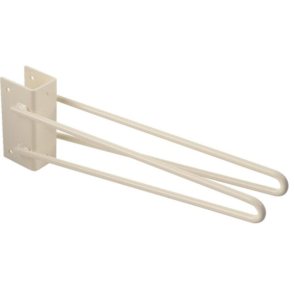 Gempler's 12"L Economy Two-Rod Stud-Mount Tool Rack