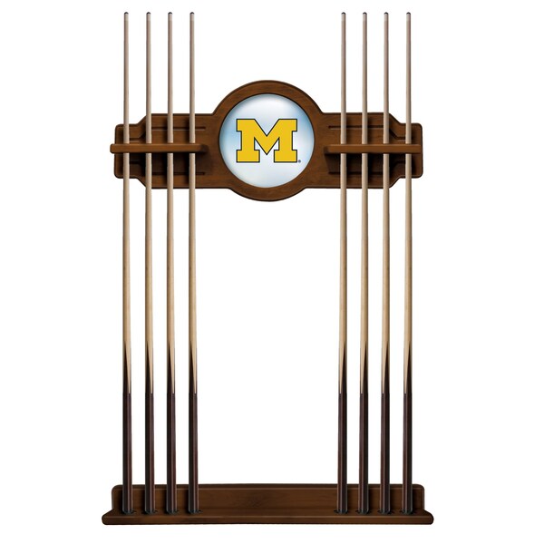 Michigan Cue Rack in Chardonnay Finish