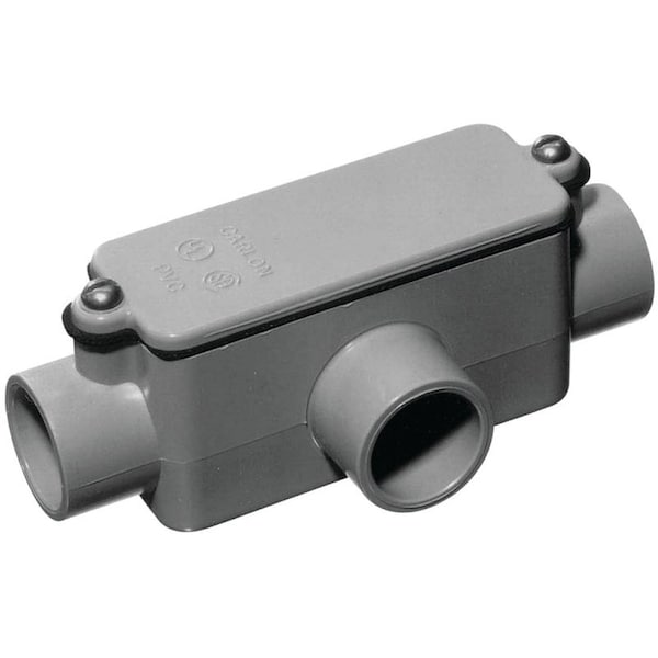 Conduit Body, PVC, Gray