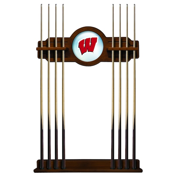 Wisconsin "W" Cue Rack in Chardonnay Finish