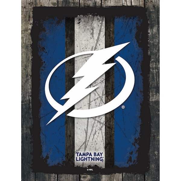 Tampa Bay Lightning 15" x 20" Canvas Wall Art