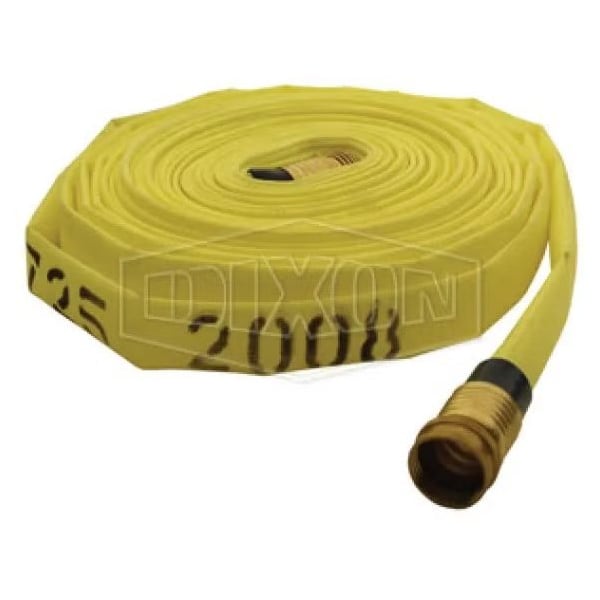 Forestry Mop-Up Hose, 3/4 in, Garden Hose Thread, 50 ft L, 135 psi Working, Synthetic, Domestic