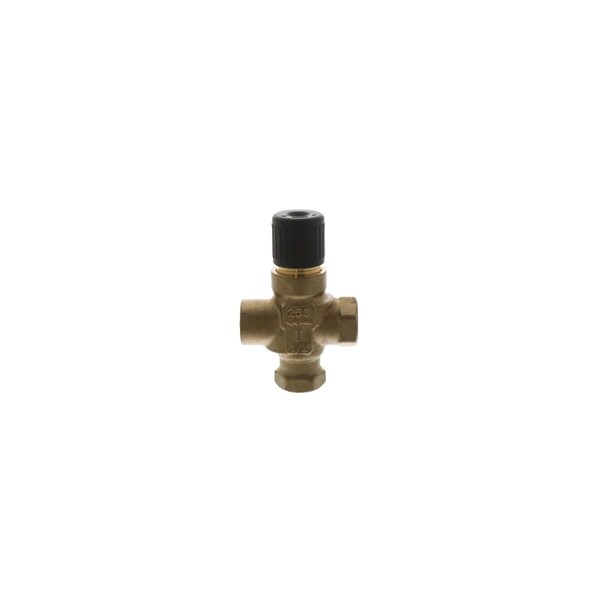 Mixing Valve, 24VAC, 3-Way, 34 Degrees to 122 Degrees F, 1/2" Inlet Size