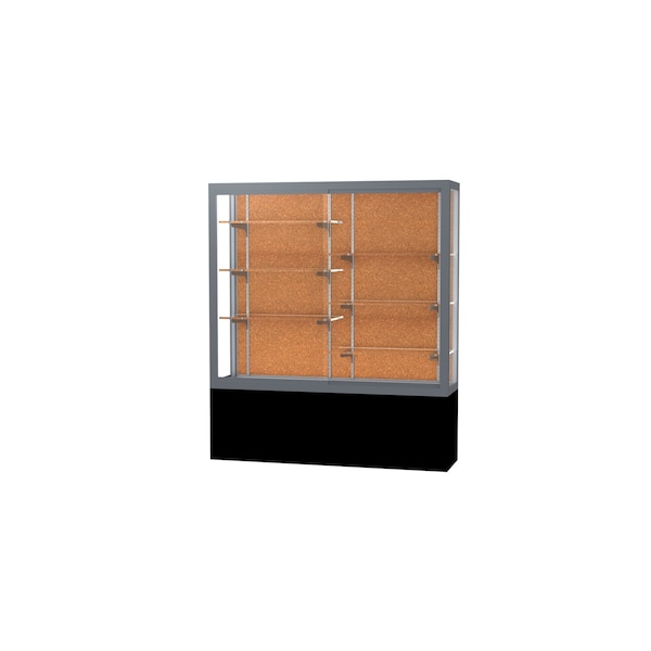 Display Case 60x66x16, Cork, Satin