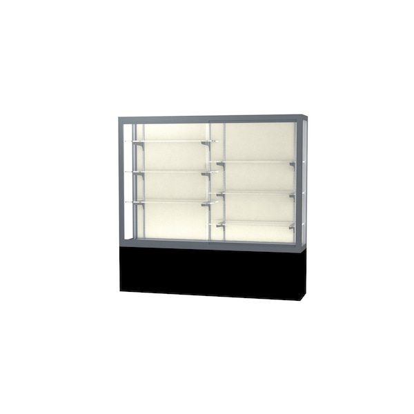 Display Case 72x66x16, Plaque, Satin