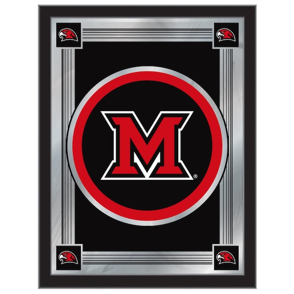Miami (OH) 17" x 22" Logo Mirror